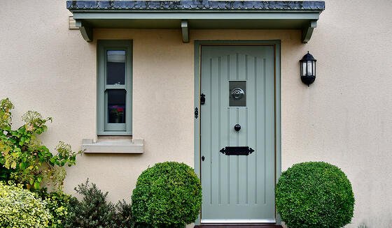 What are the material options for my new doors?